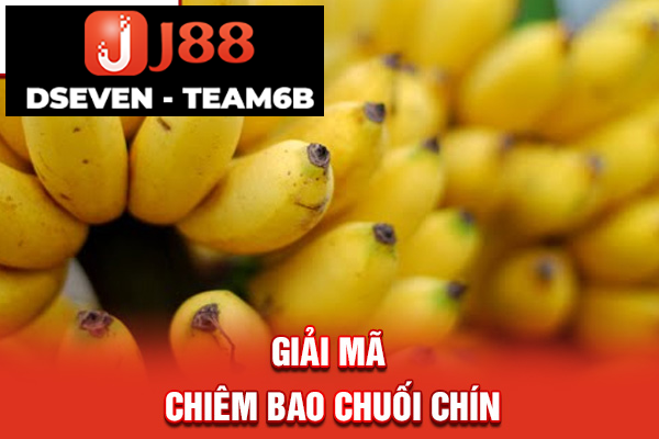 Giải mã chiêm bao chuối chín